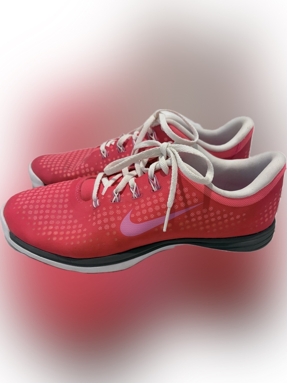 Nike Women's Coral hot Pink Golf shoes Sneakers 10